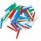 WE Games 48 Standard Plastic Cribbage Pegs w/ a Tapered Design in 4 Colors - Red, Blue, Green & White